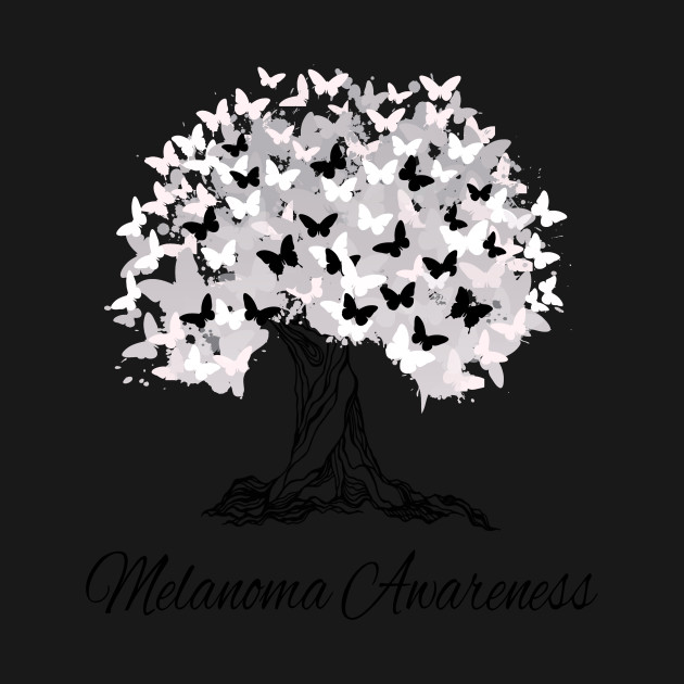 Discover Melanoma Awareness T-Shirt Warrior Tree Hope Gifts - Melanoma - T-Shirt