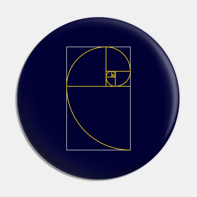 Golden Spiral Fibonacci Golden Ratio Math Pin by Rewstudio