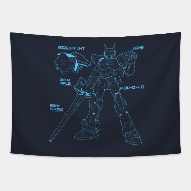 MBV-04-G Tapestry by CoinboxTees