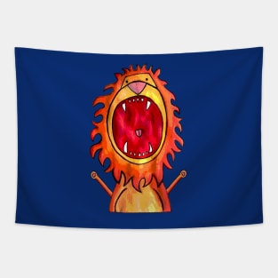 Roaring Lion Tapestry