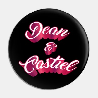 Dean & Castiel Pin