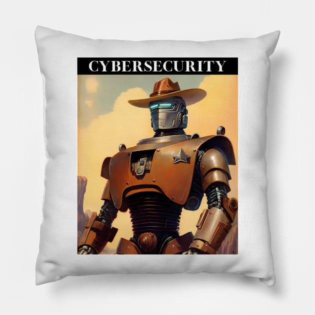 CYBERSECURITY Pillow by A.I. Forgemaster