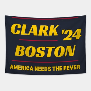 Caitlin Clark Aliyah Boston 2024 Indiana Fever Tapestry