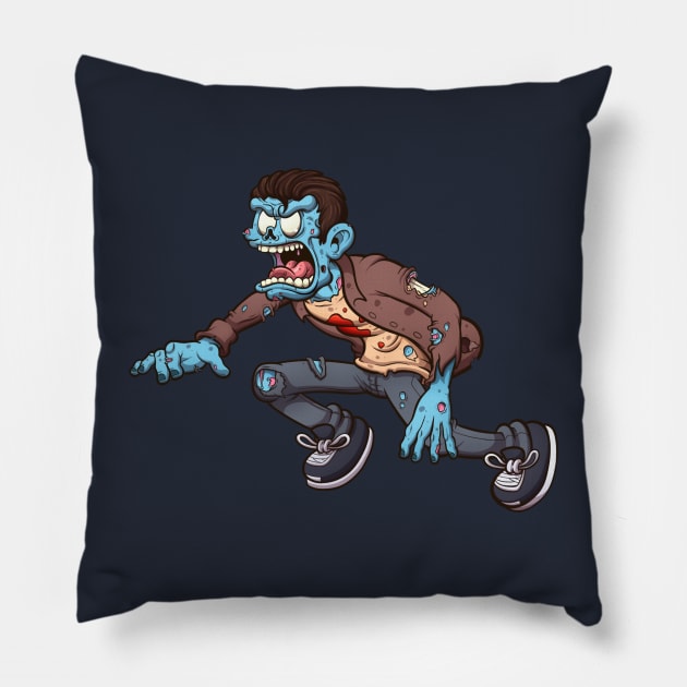 Zombie Pillow by TheMaskedTooner