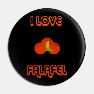 I love falafel Pin