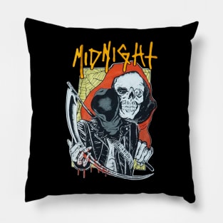 Grim Reaper Midnight Pillow