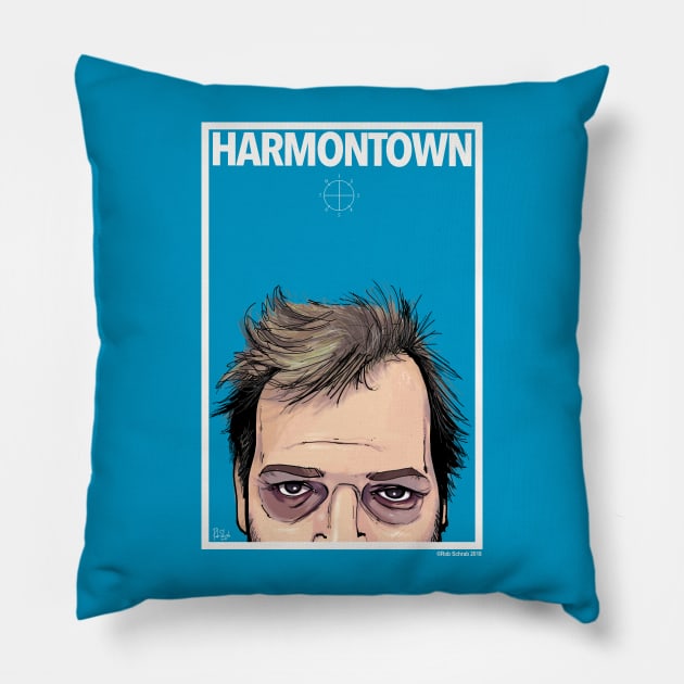 HARMONTOWN Pillow by RobSchrab