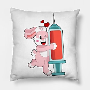 Rabbit Nurse Syringe Pillow