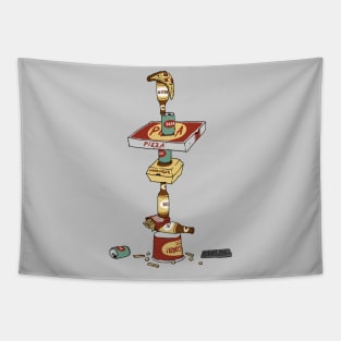 Zen Snacks Tapestry