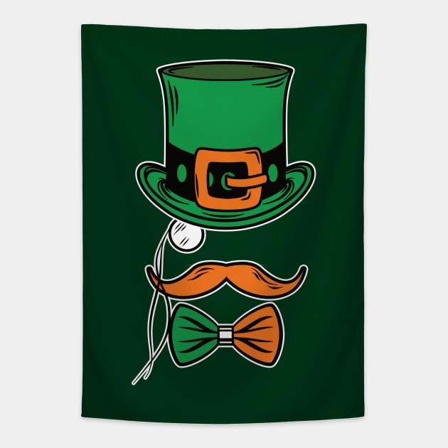 Irish Gentleman | St. Patrick's Day Tapestry by dkdesigns27