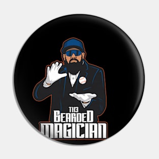 Luis Guillorme The Bearded Magician Pin