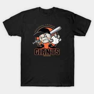 San Francisco Giants 1883 Vintage MLB T-Shirt Texas Orange / 6XL