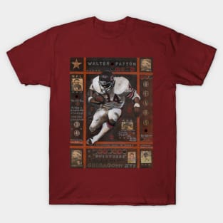 1980s Walter Payton aka Sweetness Chicago Bears Football T-Shirt by – Red  Vintage Co