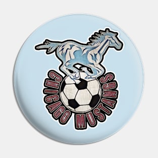 Chicago Mustangs Soccer Pin