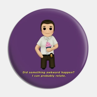 Charles Boyle Quote Chibi Pin