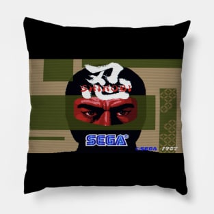 SHINOBI - Electronic video game 90s edition Pillow