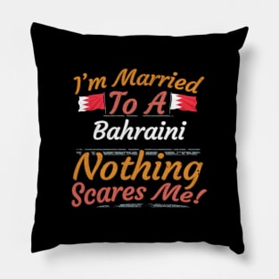 Bahrain Flag Butterfly - Gift for Bahraini From Bahrain Asia,Western Asia, Pillow