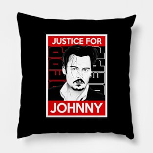 Justice for Johnny Depp Pillow