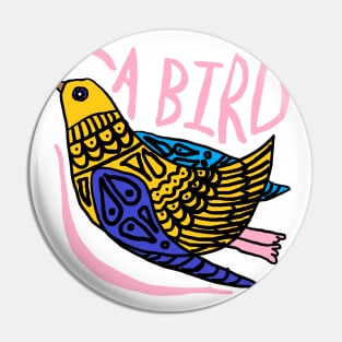 a gliding bird Pin