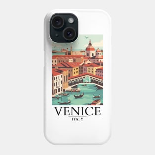 A Vintage Travel Art of Venice - Italy Phone Case