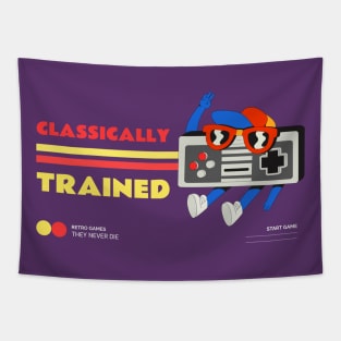 Classically Trained Retro Gamer Tapestry