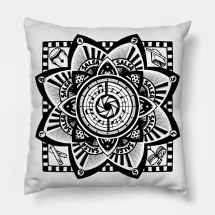 Mandala Salsa Pillow