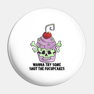 Pastel Goth Cupcake Meme Kawaii Gothic Sarcastic Eboy Egirl Pin