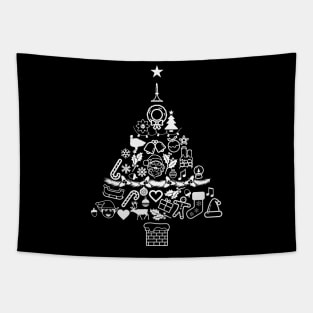 Christmas Tree Pattern Gift 2 - Funny Xmas Tapestry