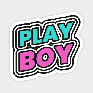 Play Boy Playboy Player Magnet