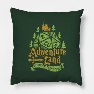 Adventureland Summer RPG camp Pillow