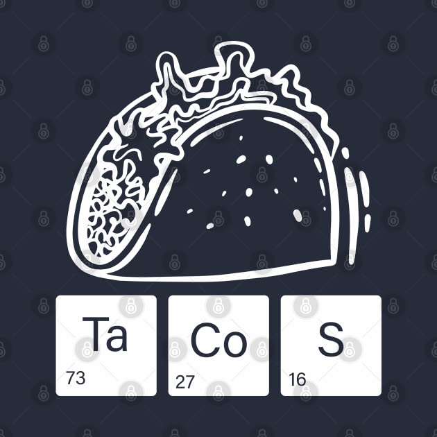 Teacher Science tacos Periodic Table of Elements gift by GraphicTeeArt