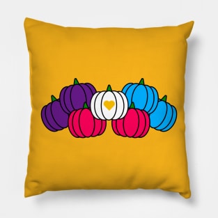 Pride Pumpkins Polyamorous Pillow