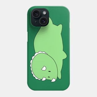 Green Triceratops Phone Case