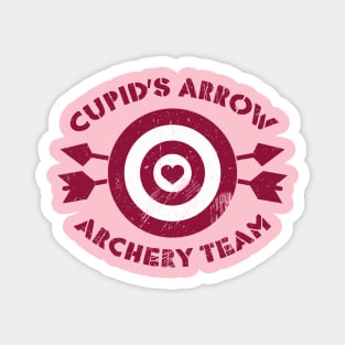 Cupid's Arrow Archery Team Valentines Day Love Magnet