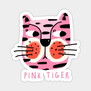 PINK TIGER Magnet