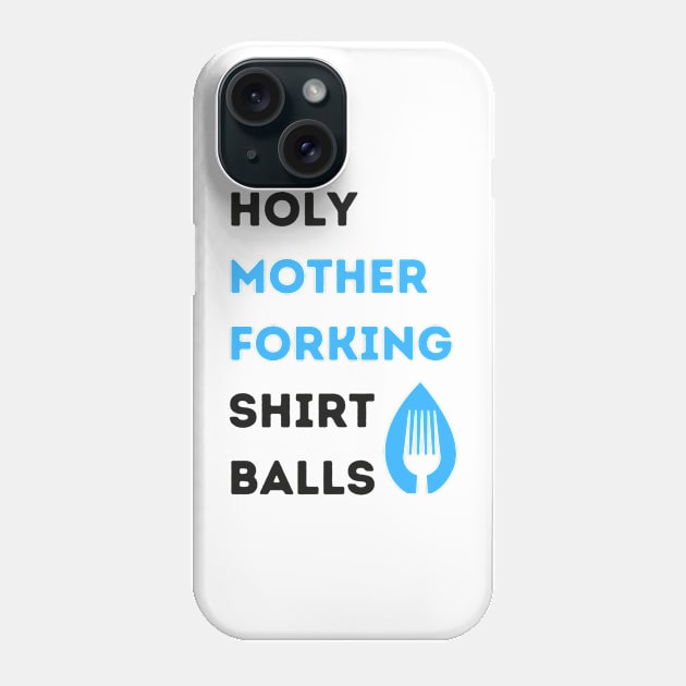 Holy Mother Forking Phone Case by rogergren