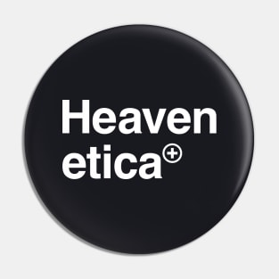 Heavenetica - The More Heavenly Member of the Helvetica Typographic Font Family Pin