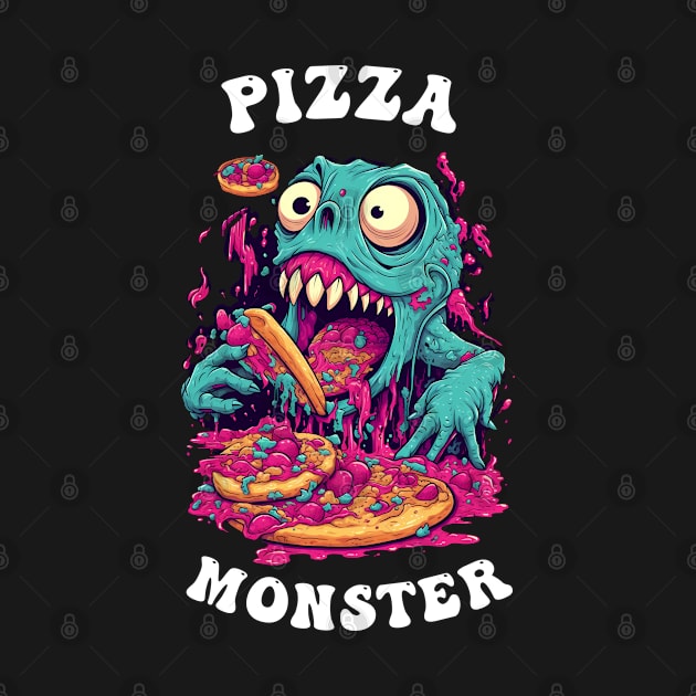 Pizza Monster by Obotan Mmienu