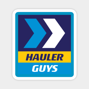 Original Hauler Guys Square Design Magnet