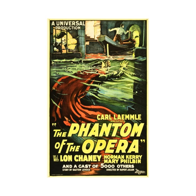 THE PHANTOM OF THE OPERA Advertisement Vintage Musical Theatre by vintageposters