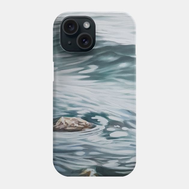 Vigil - ocean water painting Phone Case by EmilyBickell