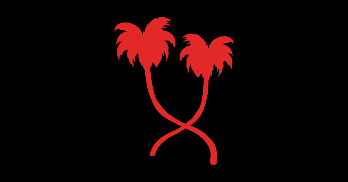 Innout Palm Trees In N Out TeePublic
