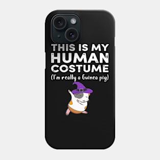 This My Human Costume I’m Really Guinea Pig Halloween (27) Phone Case