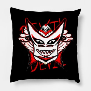 Devil Head! Pillow