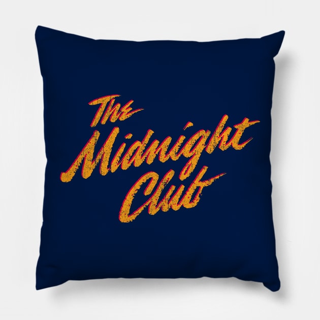 Midnight Club Pillow by huckblade