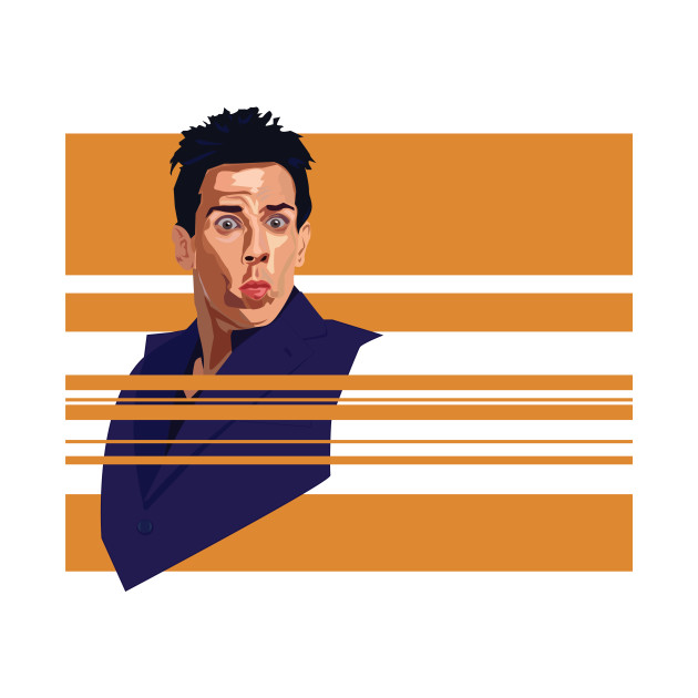 Zoolander - Blue Steel - Derek Zoolander - T-Shirt | TeePublic