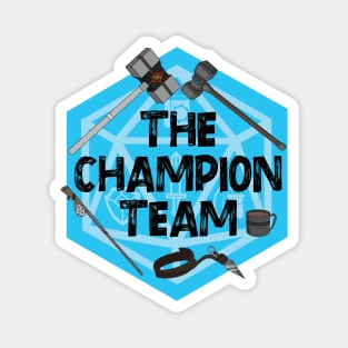 THE CHAMPION TEAM Emblem Magnet