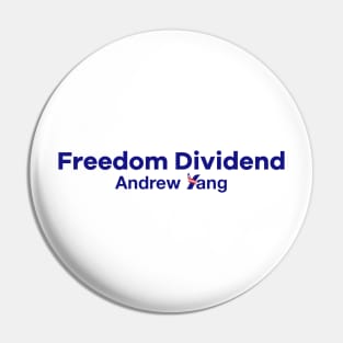 Andrew Yang Freedom Dividend Pin