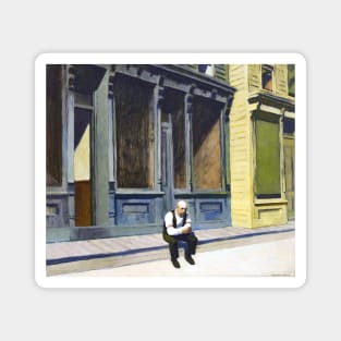 High Resolution Edward Hopper Sunday 1926 Magnet