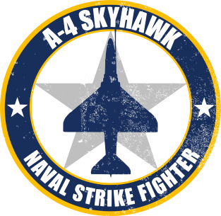 A-4 Skyhawk (distressed) Magnet